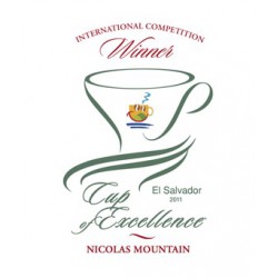El Salvador Cup of Excellence Lot 29 Nicolas Mountain