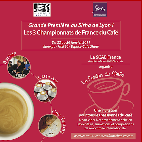 French Barista Championship, SCAE France